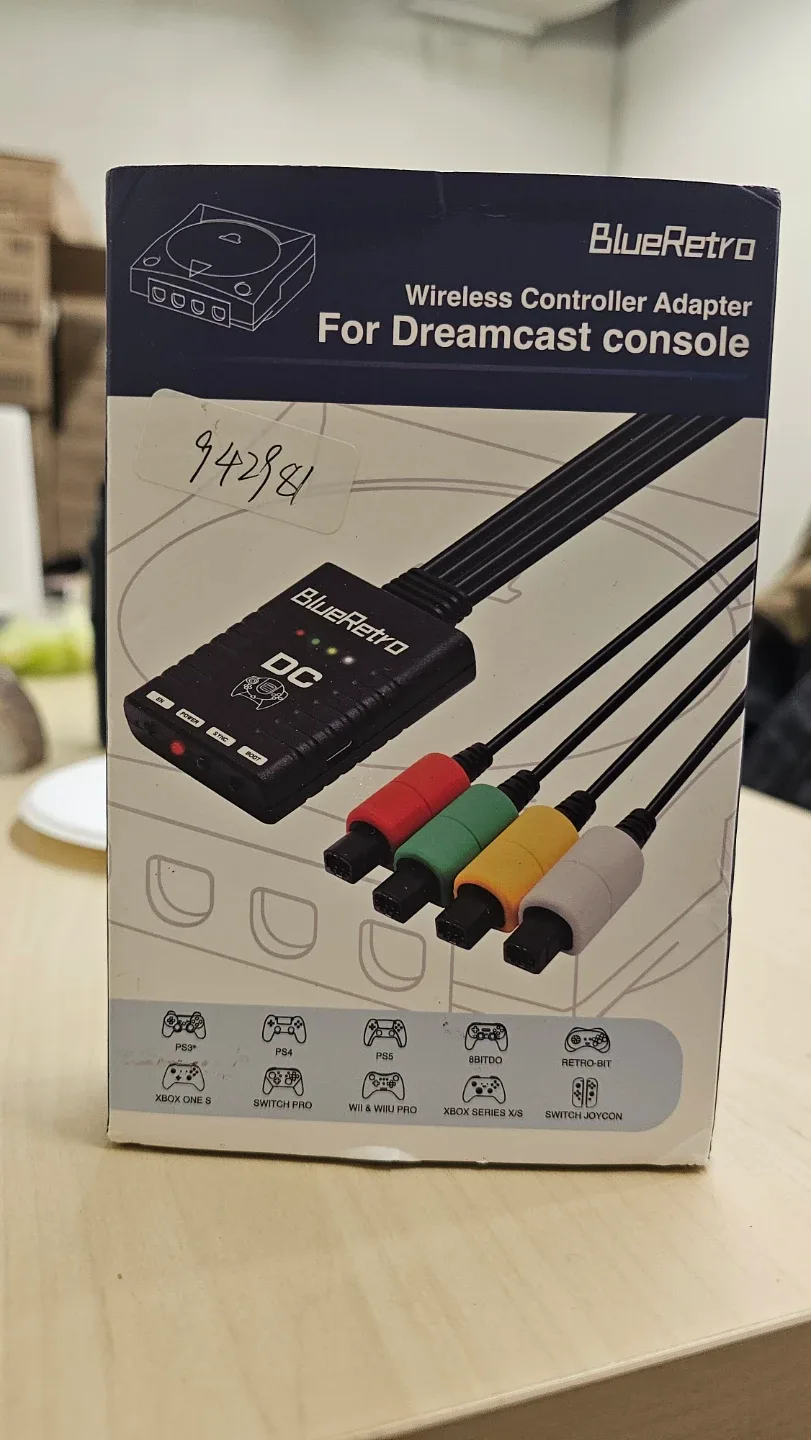 BlueRetro Wireless Controller Adapter - Dreamcast