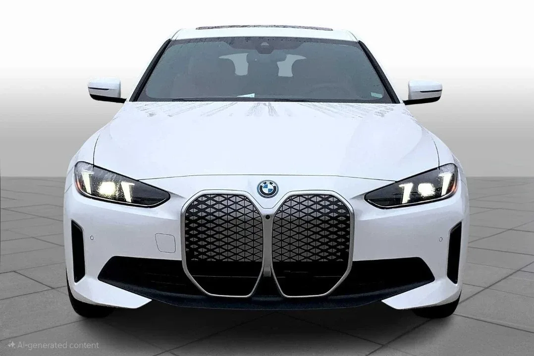 Demo Sale 25 BMW i4 eDrive40 White Sedan