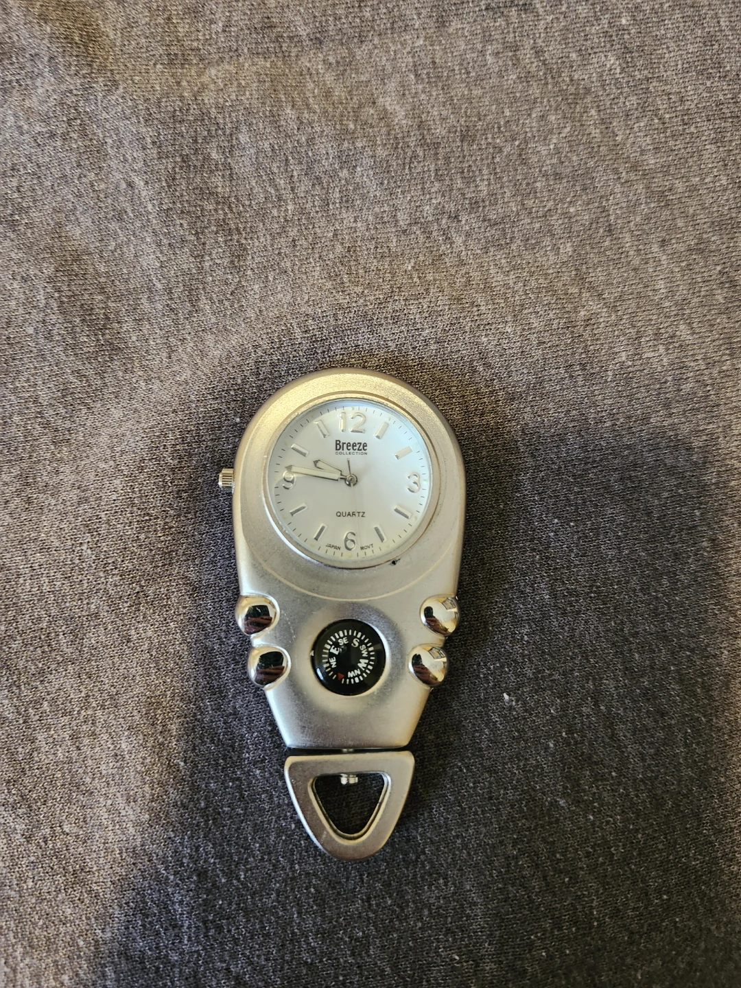 Breeze Pocket Watch with Compass