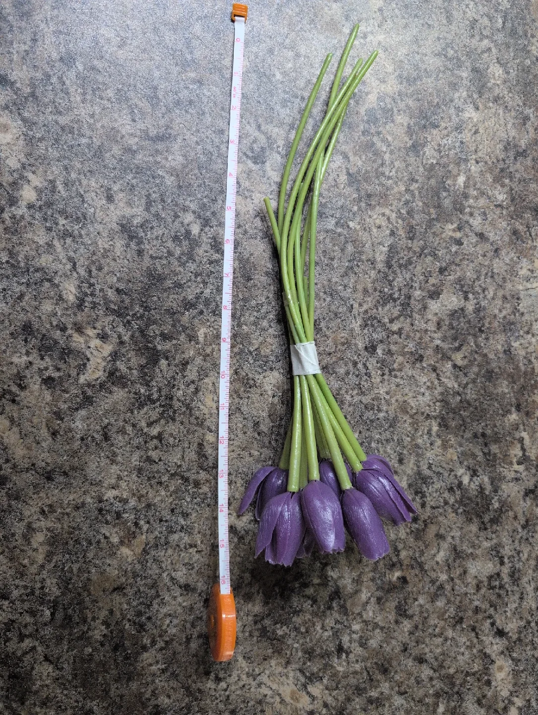 Purple Artificial Tulip Bouquet image indicator(4)