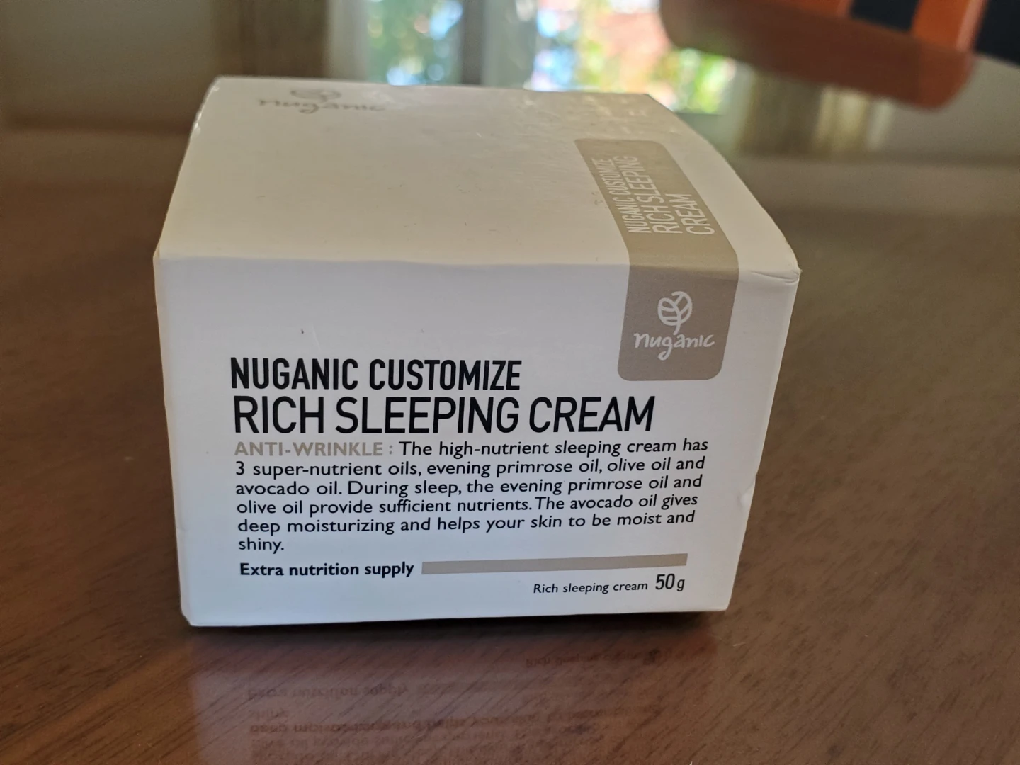 Nuganic Customize Rich Sleeping Cream (50g) - photo 2