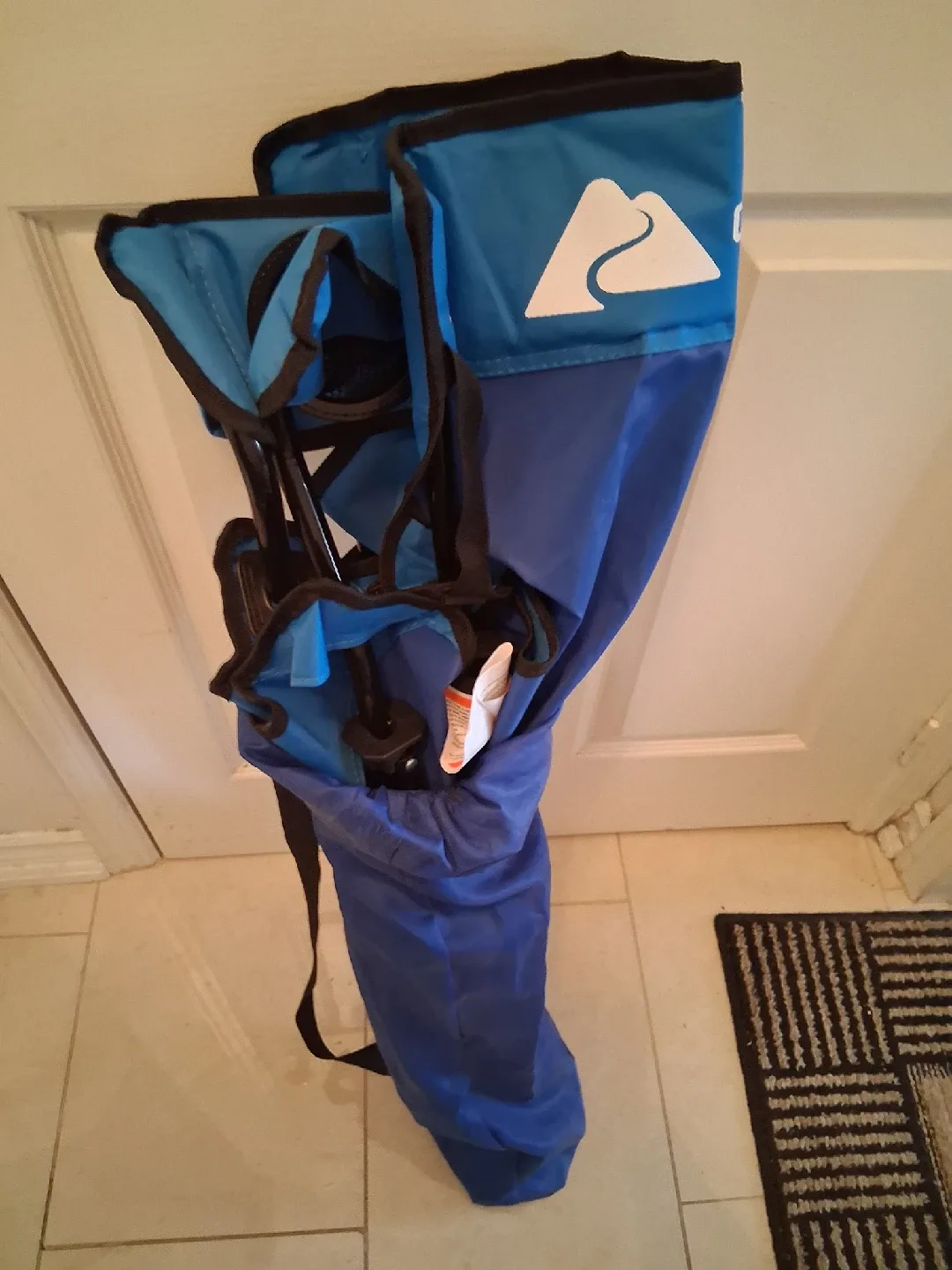 Ozark Trail blue folding camping chair image indicator(2)