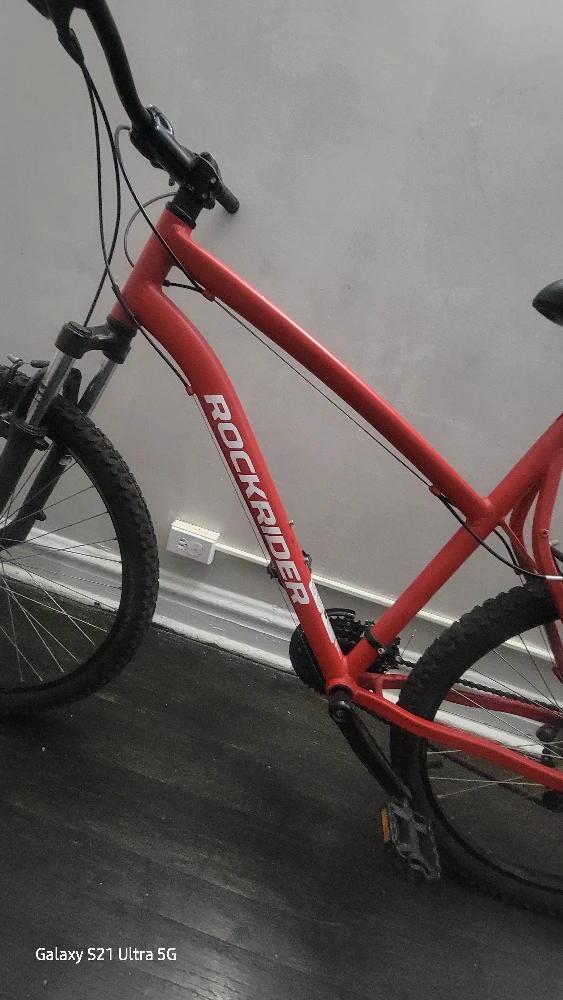 ROCKRIDER Red Mountain Bike - photo 4