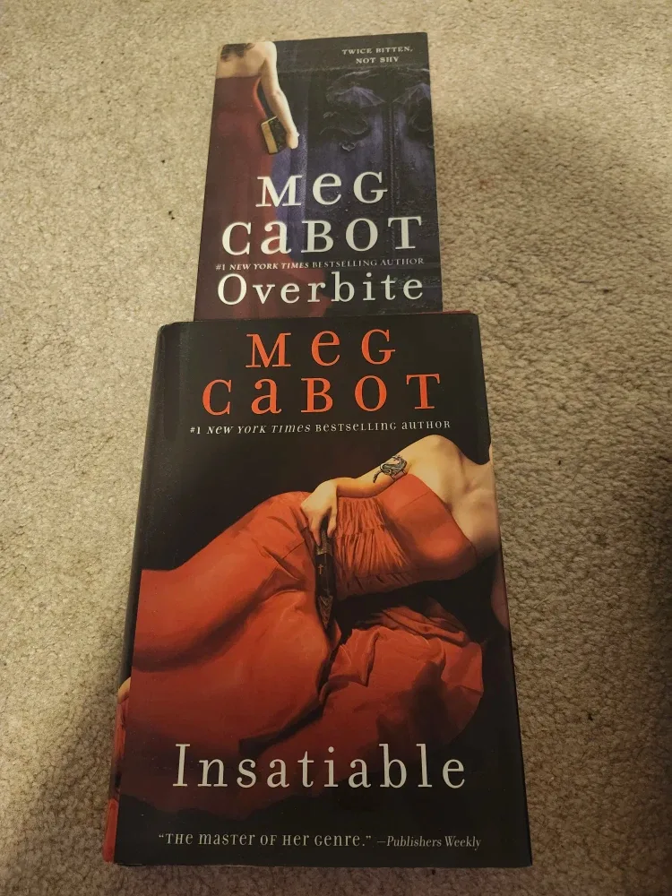 Meg Cabot: Overbite & Insatiable Books