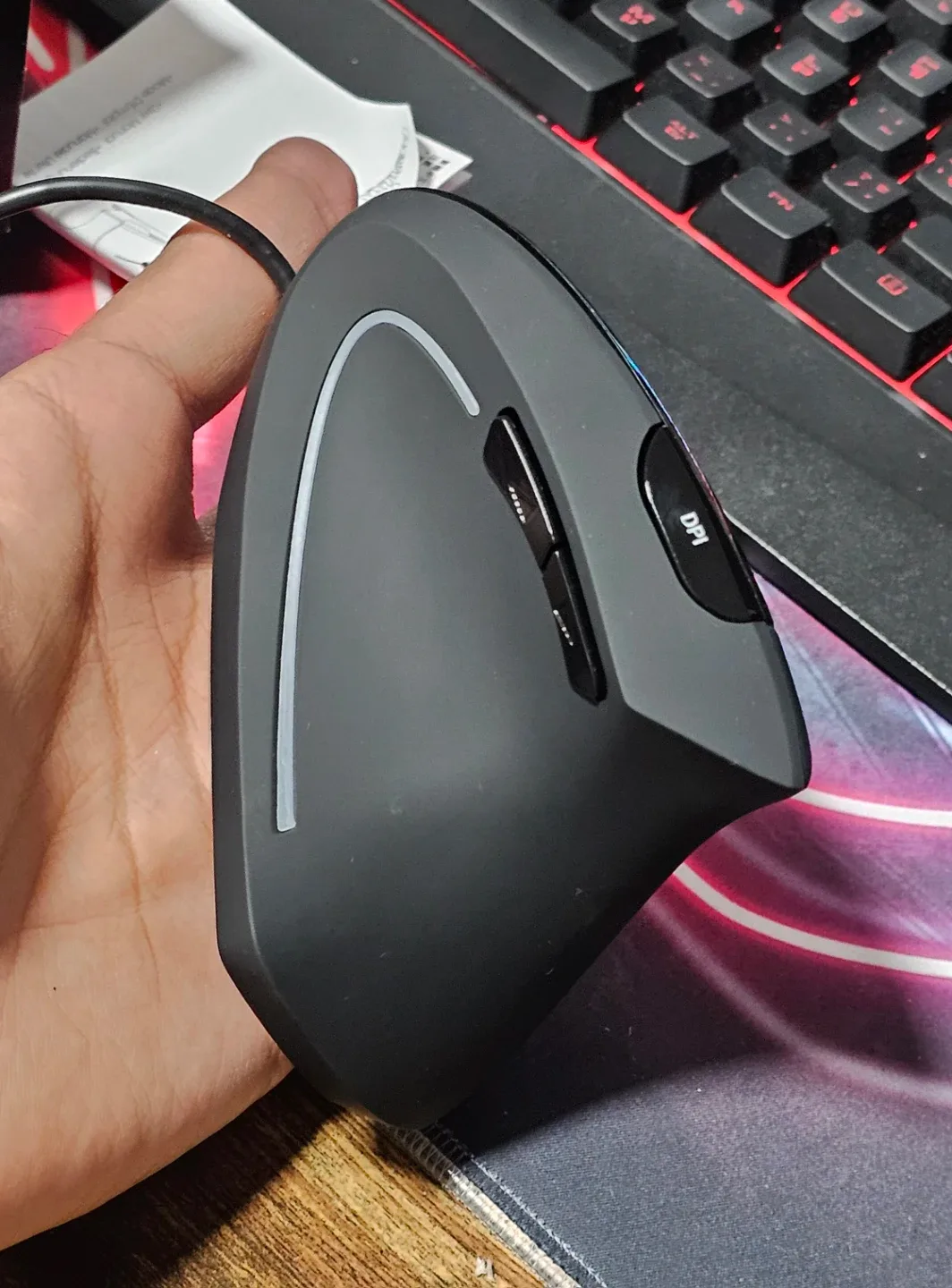 New Perixx PERIMICE-513N Ergonomic Vertical Mouse image indicator(7)