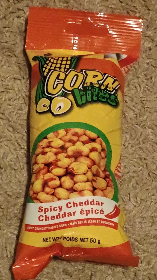 Corn Bits Spicy Cheddar 50g