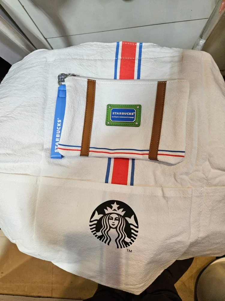 Starbucks Tote Bag with Pouch