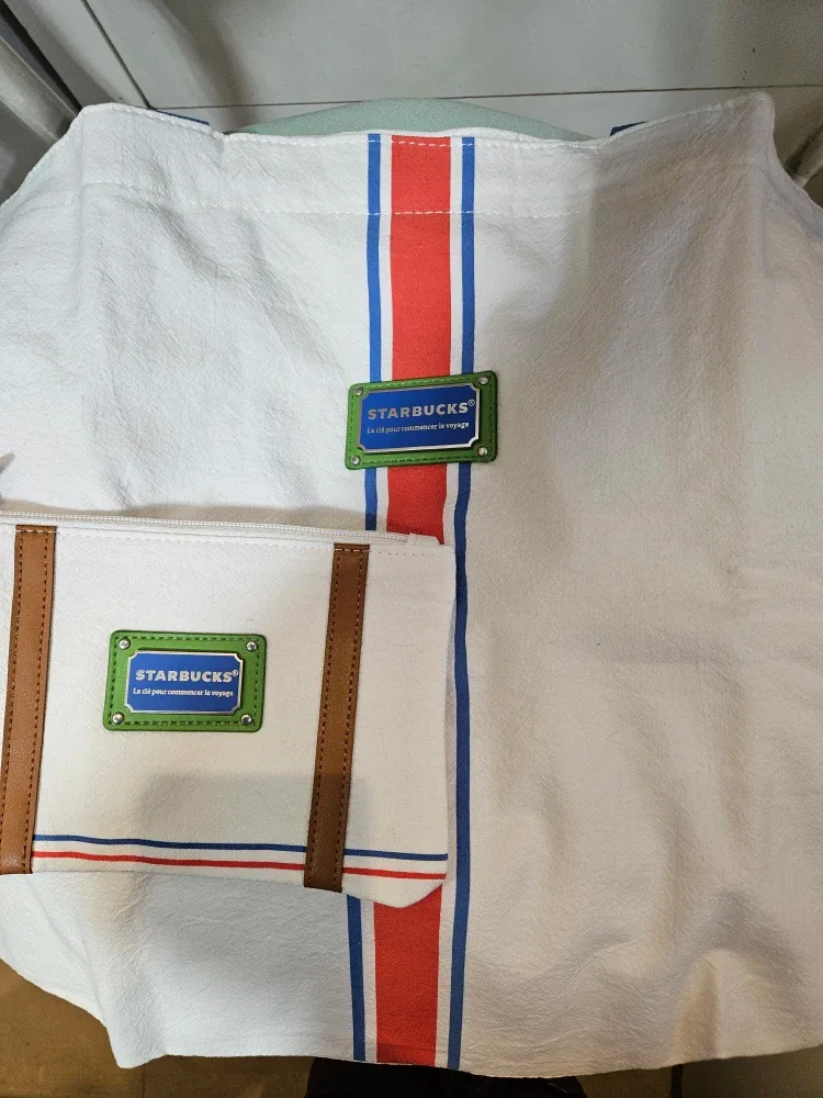 Starbucks Tote Bag with Pouch image indicator(2)