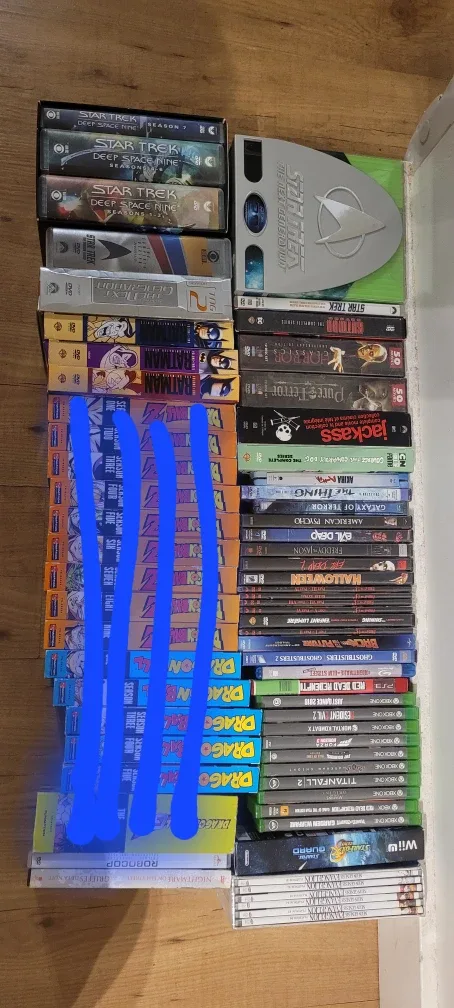 Mixed DVD & Game: Star Trek, Batman, Horror, Eva &More!