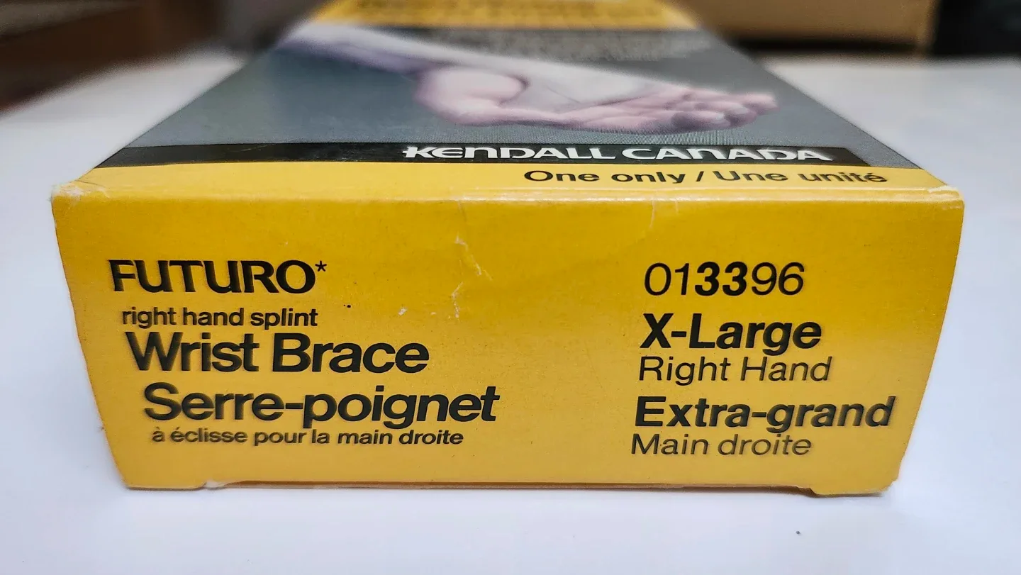 Brand New Futuro Right Hand Wrist Brace - X-Large image indicator(2)