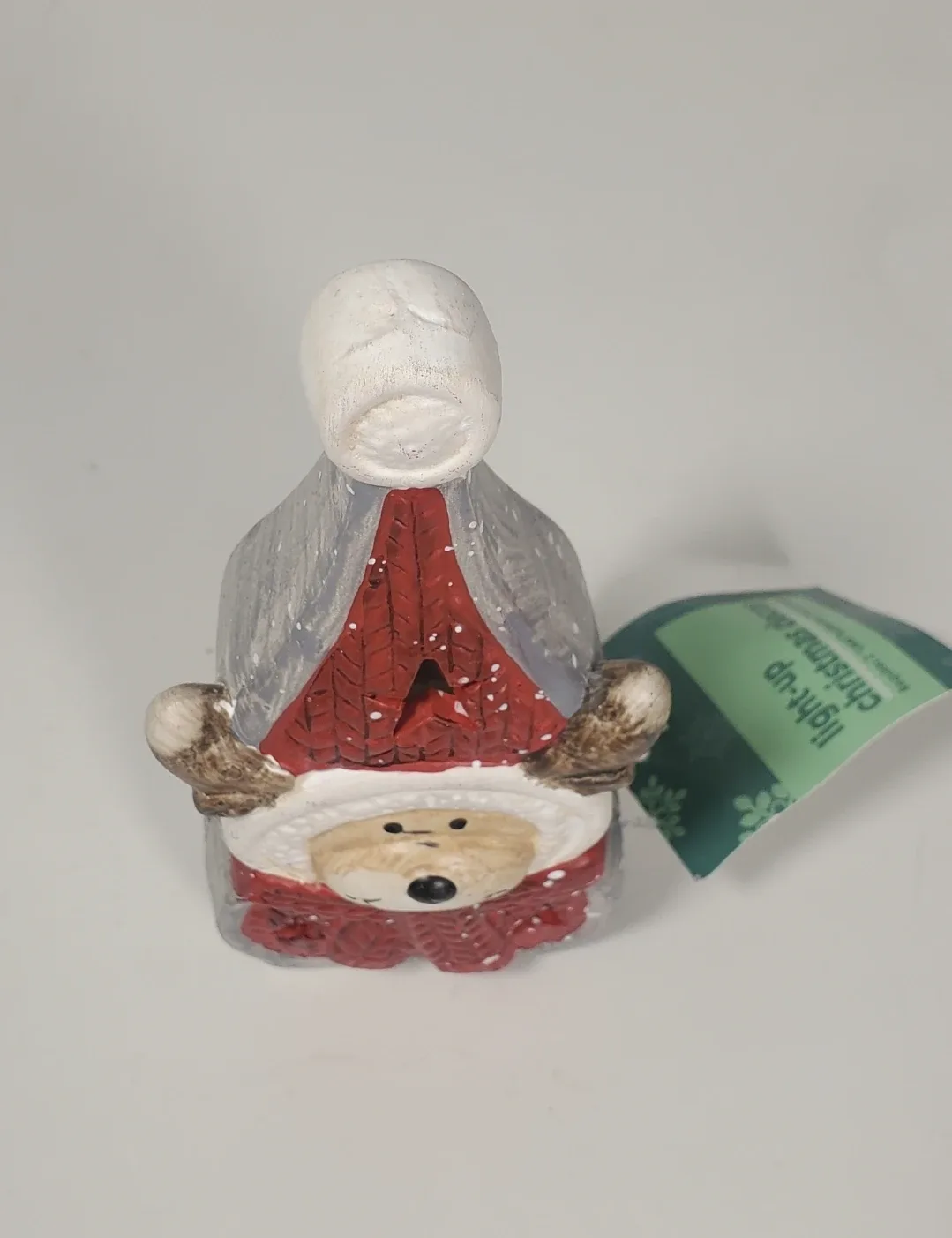 Christmas Light-Up Dog Reindeer Holiday Home Decor 6 Inches image indicator(6)