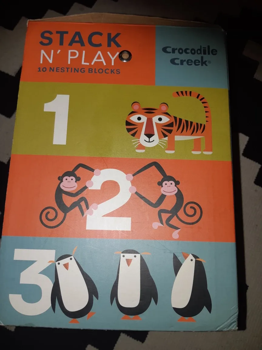 Crocodile Creek Stack N' Play Nesting Blocks image indicator(2)