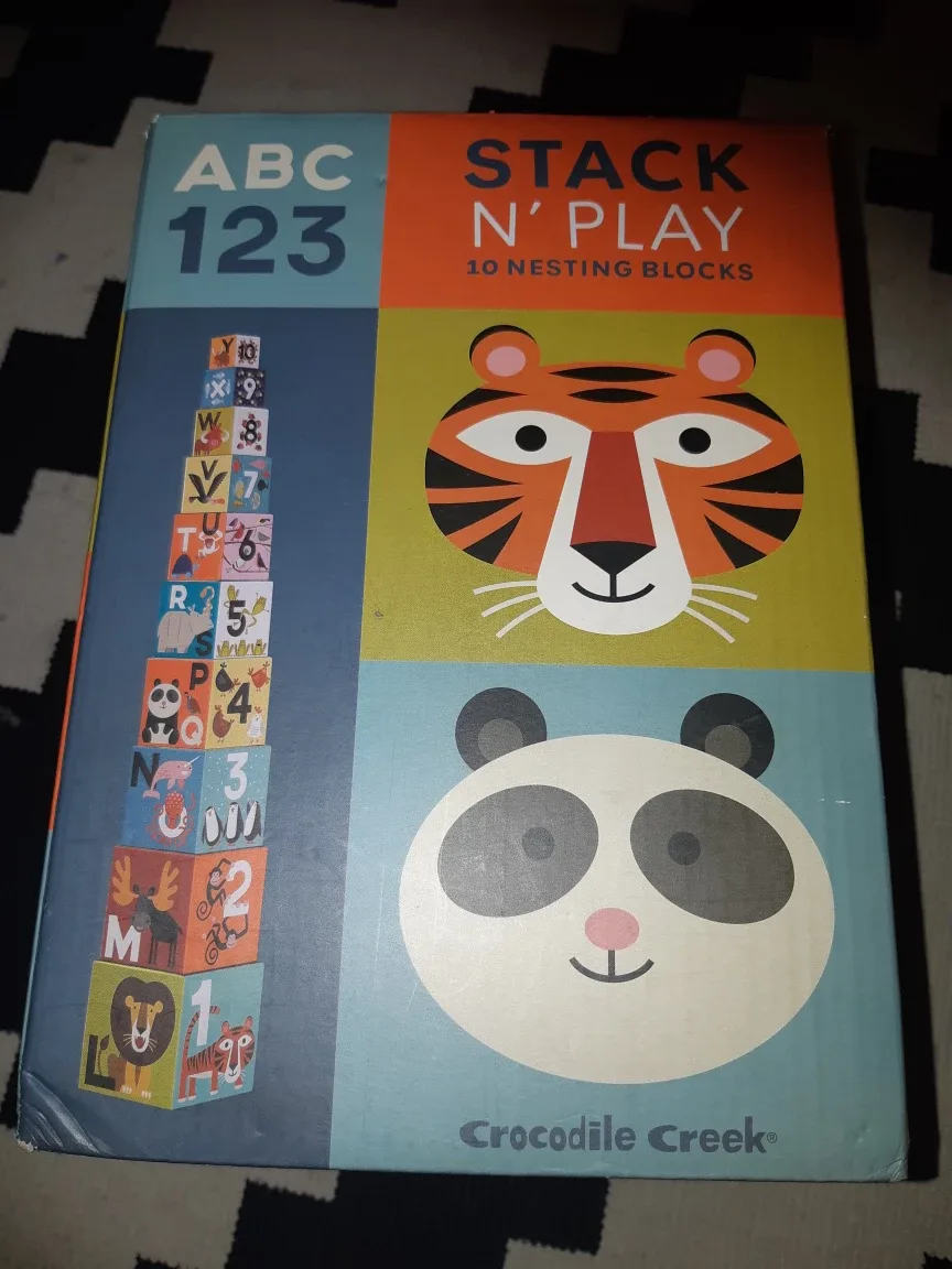 Crocodile Creek Stack N' Play Nesting Blocks image indicator(4)