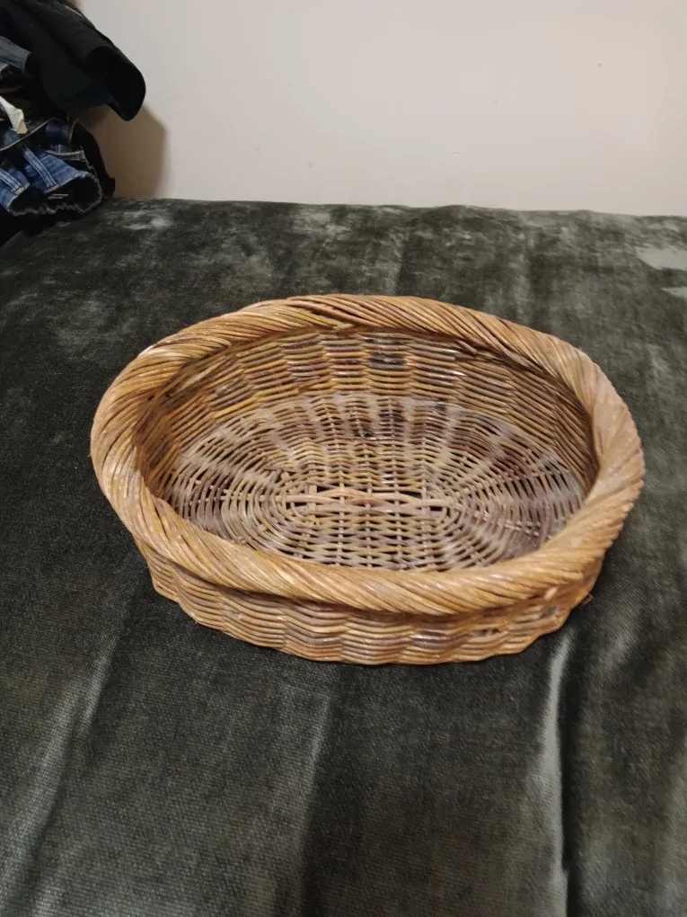 Wicker Basket - Oval Shape
