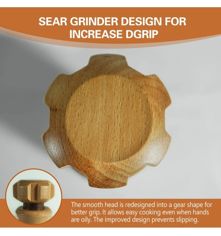 Wooden Salt And Pepper Grinder Set - photo 3