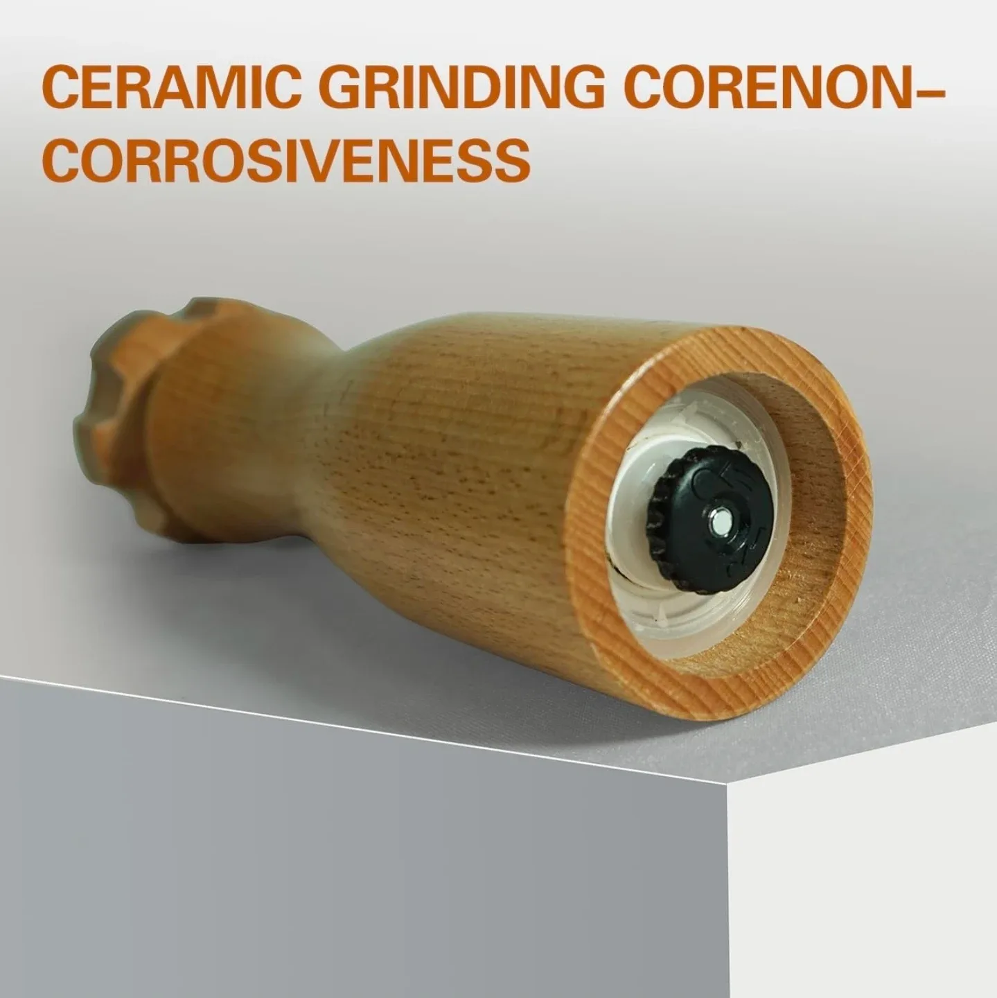 Wooden Salt And Pepper Grinder Set image indicator(6)