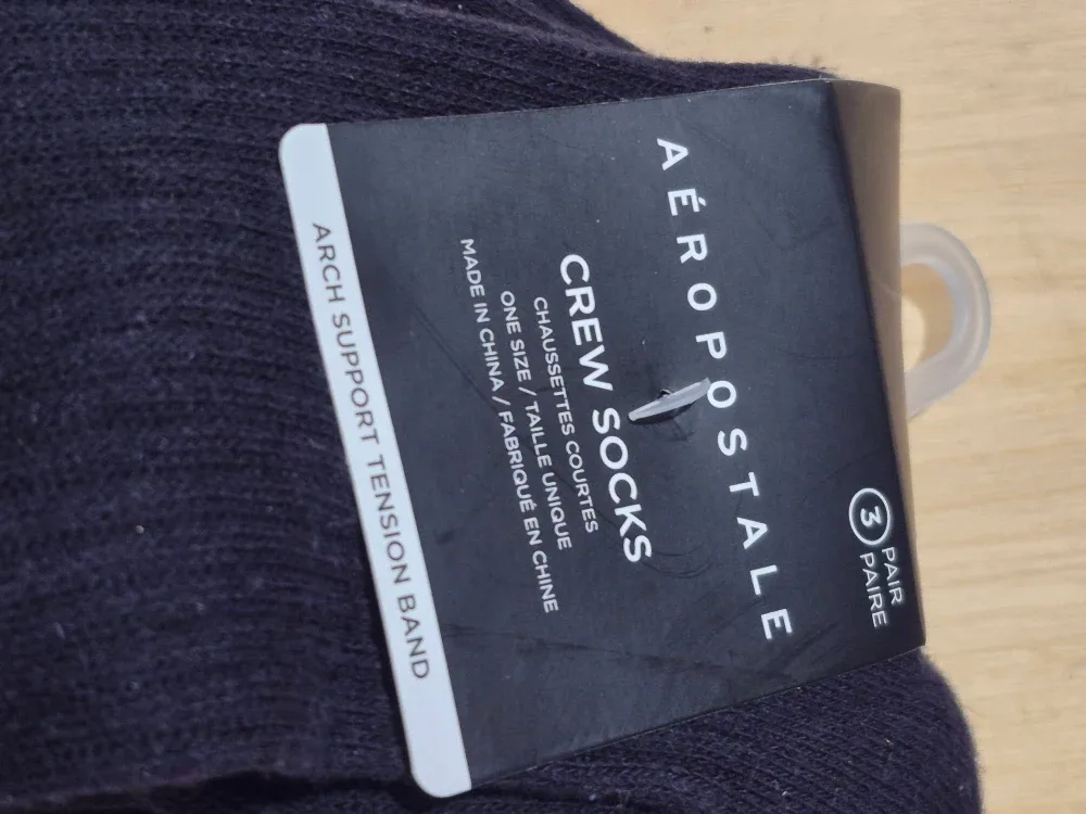 BNWT)Aeropostale Men's  Crew Socks - New image indicator(2)