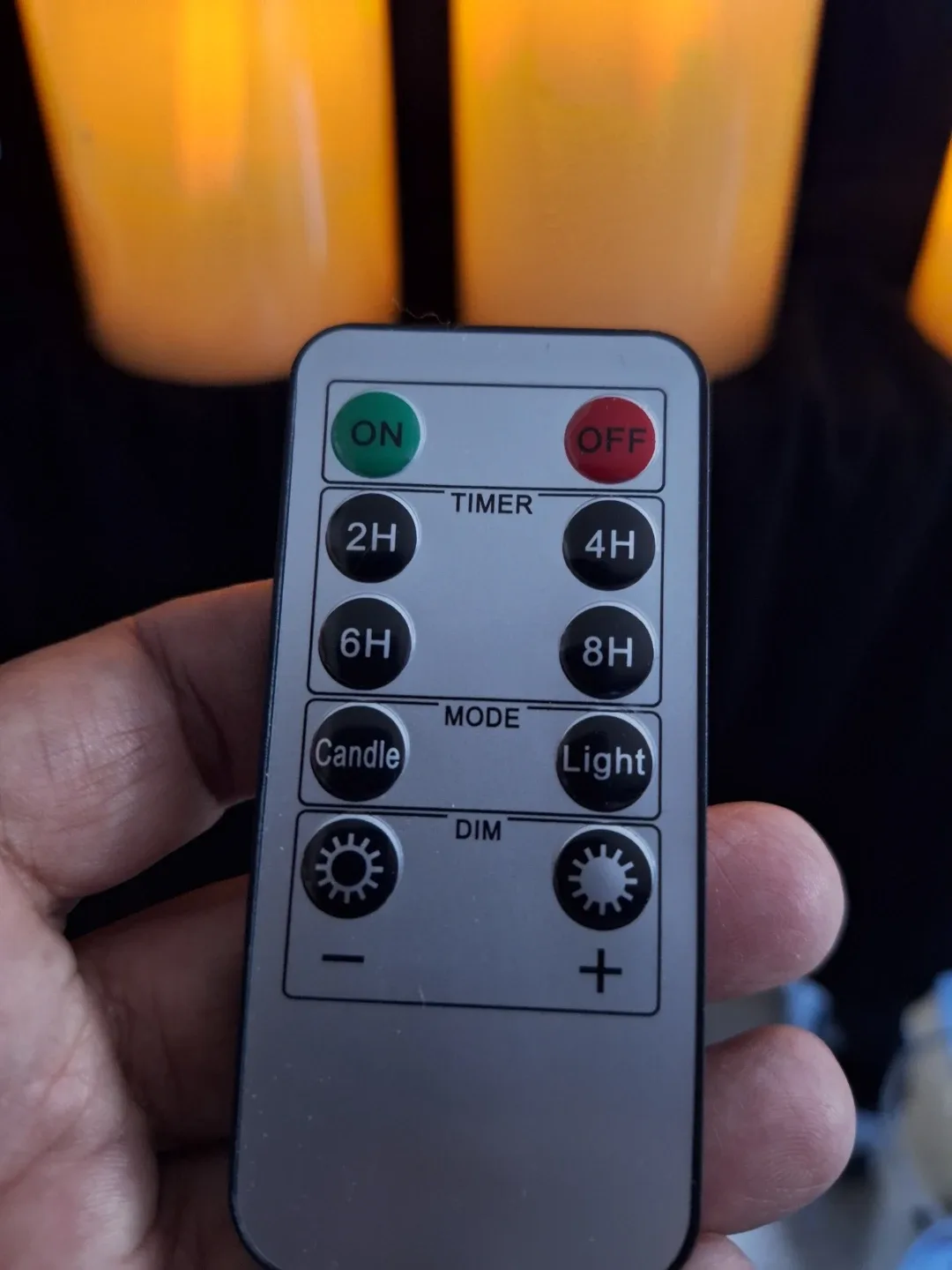 Flameless LED Candles with Remote image indicator(3)