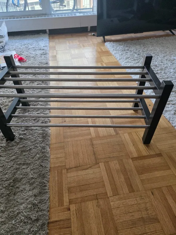 Shoe Rack - Black Frame