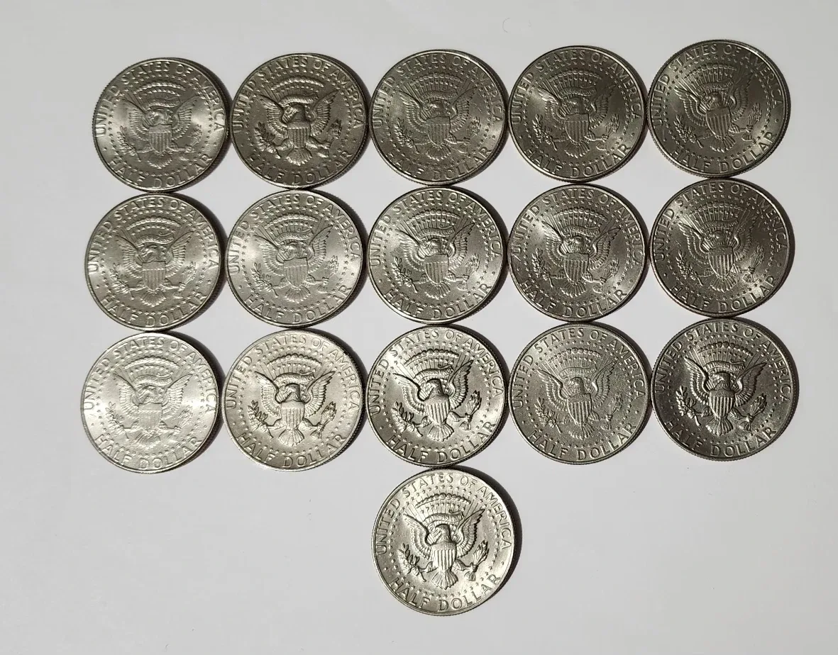 Kennedy Half Dollars ((1980's and 1990's )) for sale image indicator(2)
