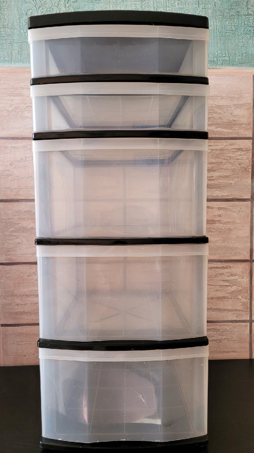 Plastic Storage Drawer Units - 3 & 5 Drawers - photo 3