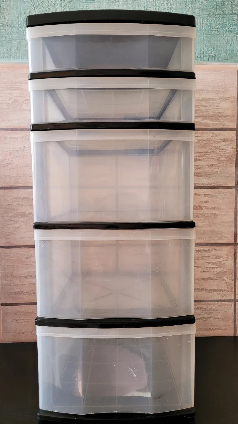 Plastic Storage Drawer Units - 3 & 5 Drawers image indicator(3)