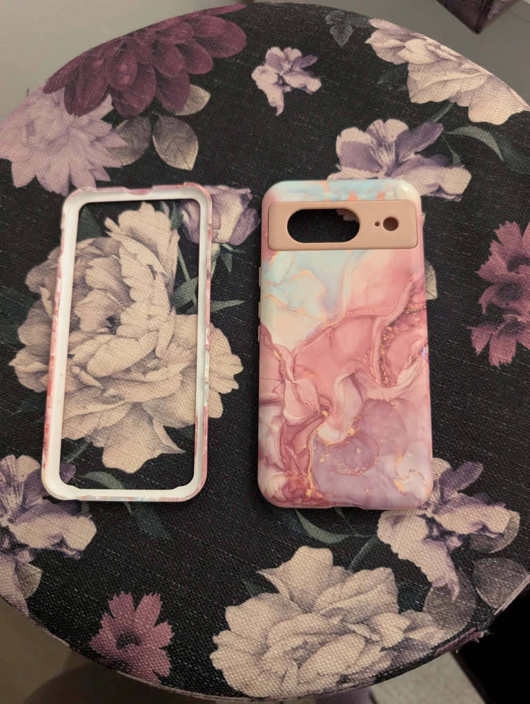 Pink Marble Google Pixel 8 Case - photo 4