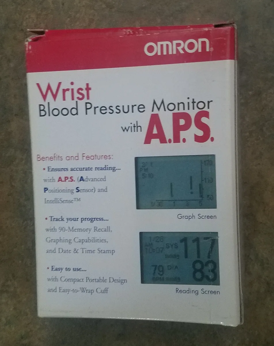 OMRON Wrist Blood Pressure Monitor with A.P.S. image indicator(2)