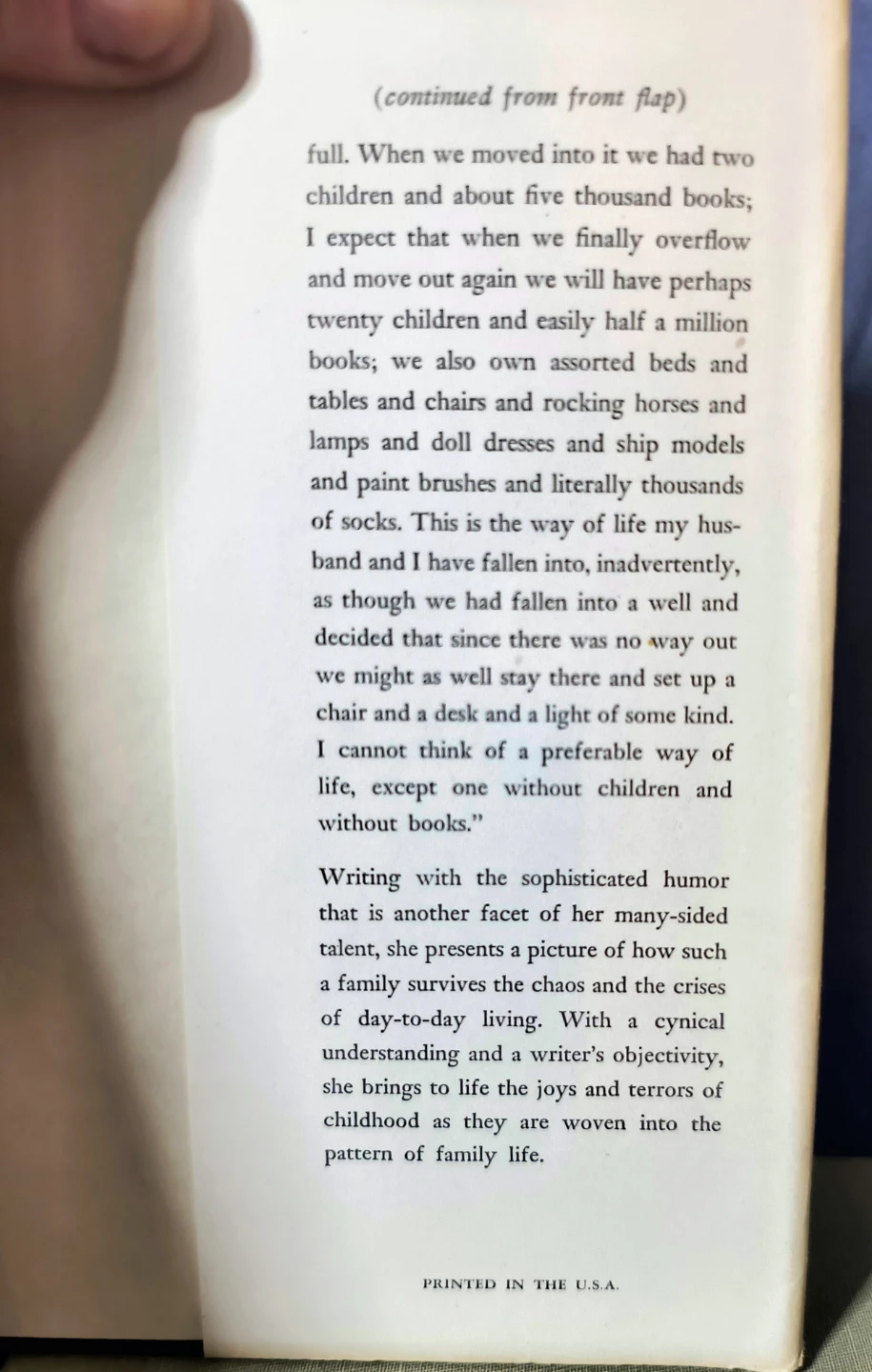 Life Among the Savages by Shirley Jackson 1953 - photo 4