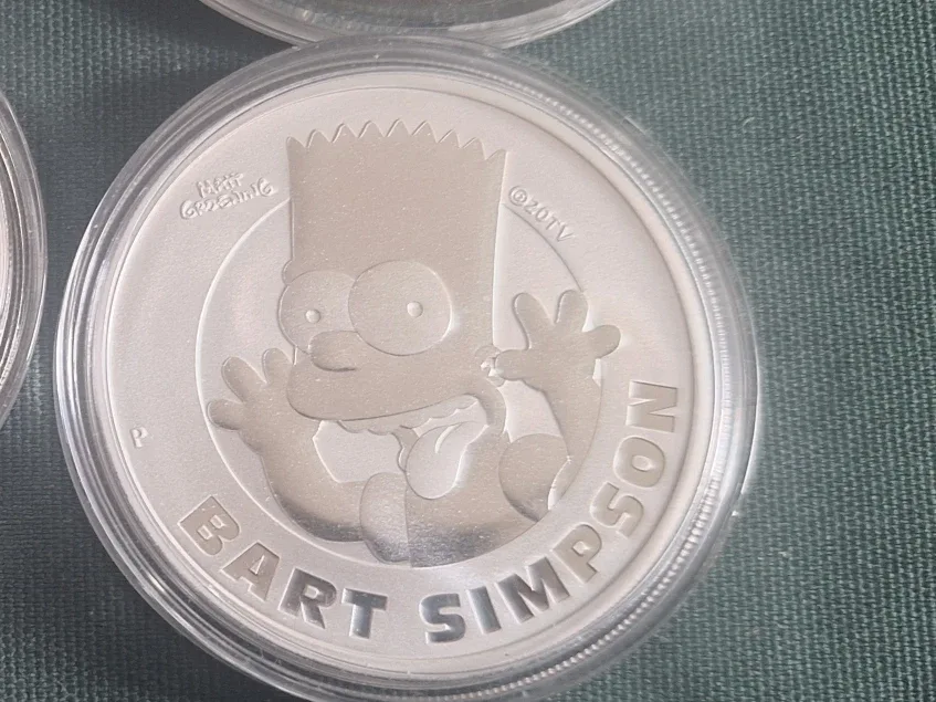 Various Perth Silver  Coins Simpsons and Marvel Super Heroes New image indicator(3)