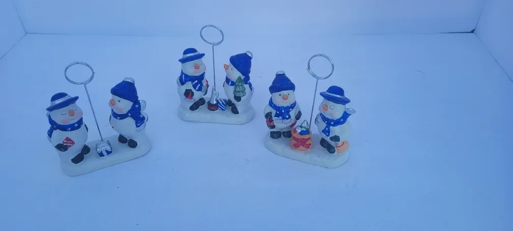 Snowman Figurine Table Decor image indicator(2)