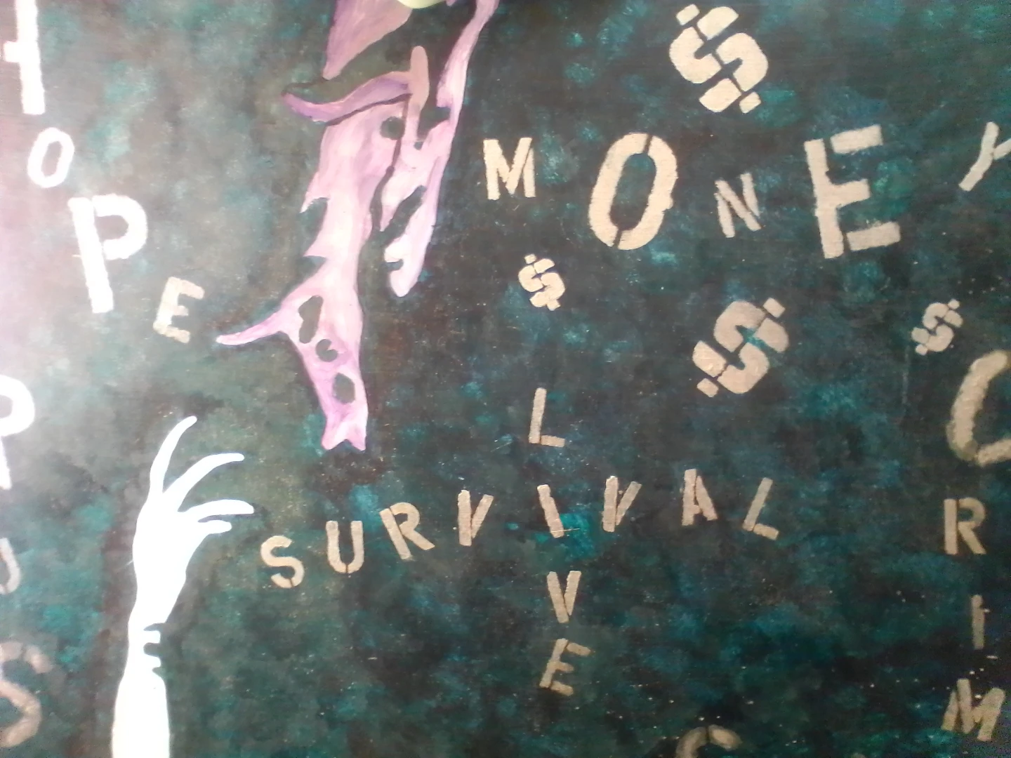 Expressionistic Symbolic Acrylic Painting - photo 2