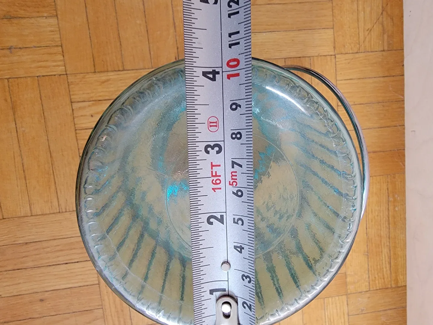 🥕Blue Glass Jar with Handle🥕 image indicator(4)