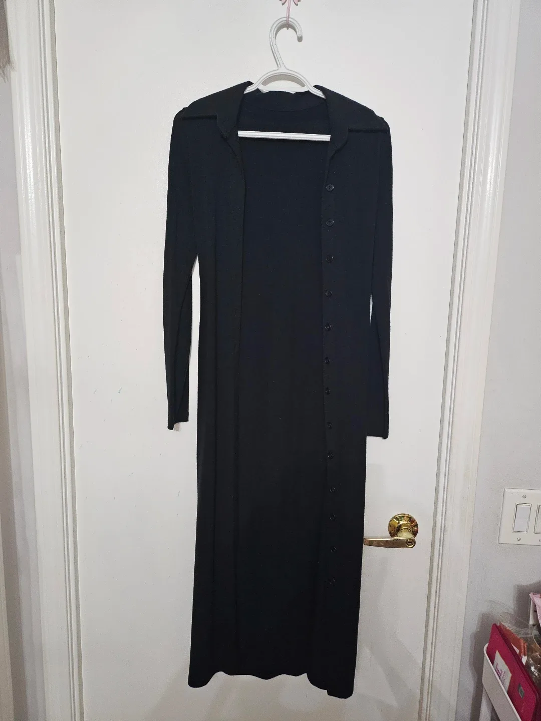 💘Black Long Sleeve Dress