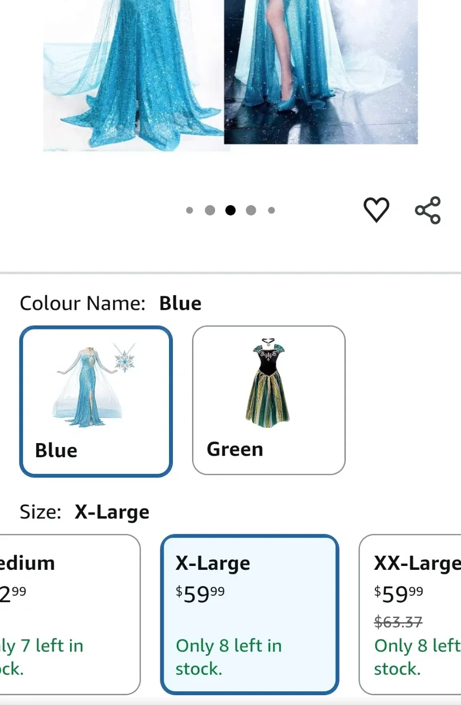 Princess Dress (Medium) 👗 image indicator(4)