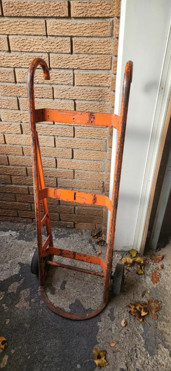 Orange Hand Truck Dolly