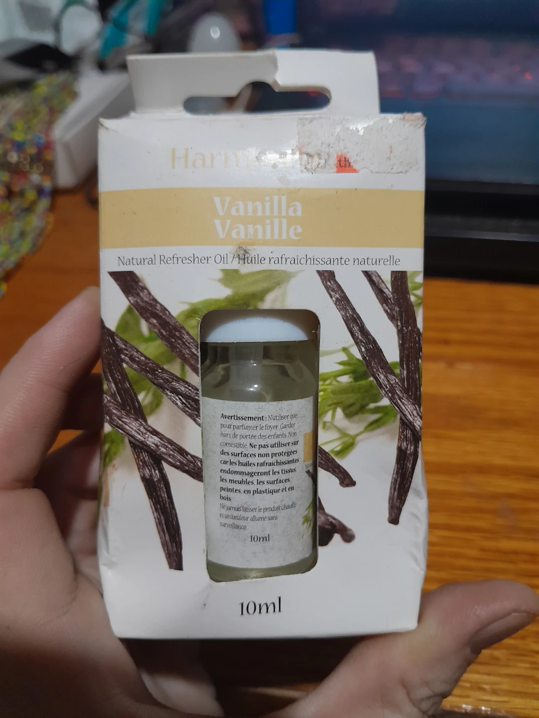 Harmonious Vanilla Natural Refresher Oil - New
