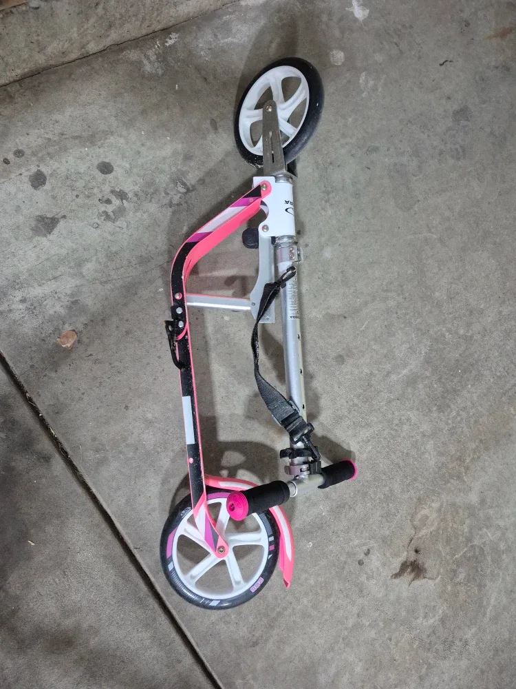 Hudora Scooter - Pink & Silver