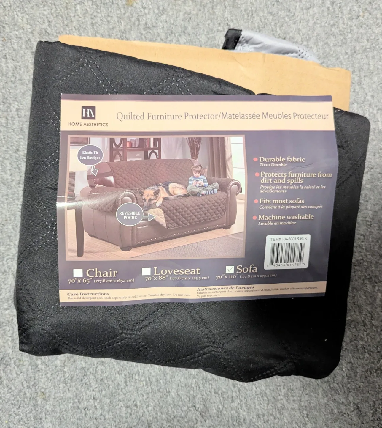 Metal Futon Frame - Black with mattress and Sofa cover image indicator(9)