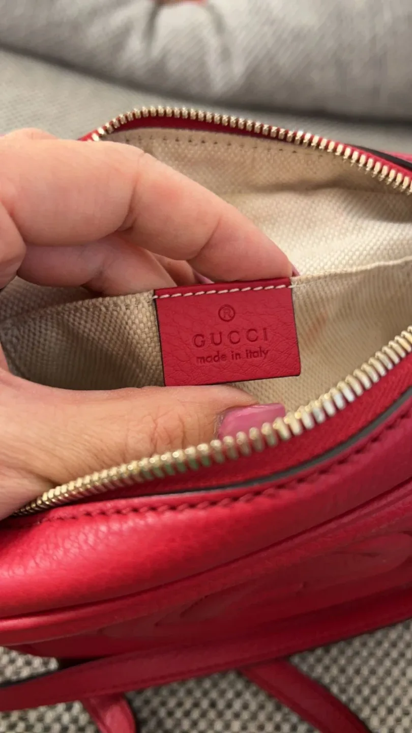 Gucci Soho Disco Bag - Red Leather image indicator(7)