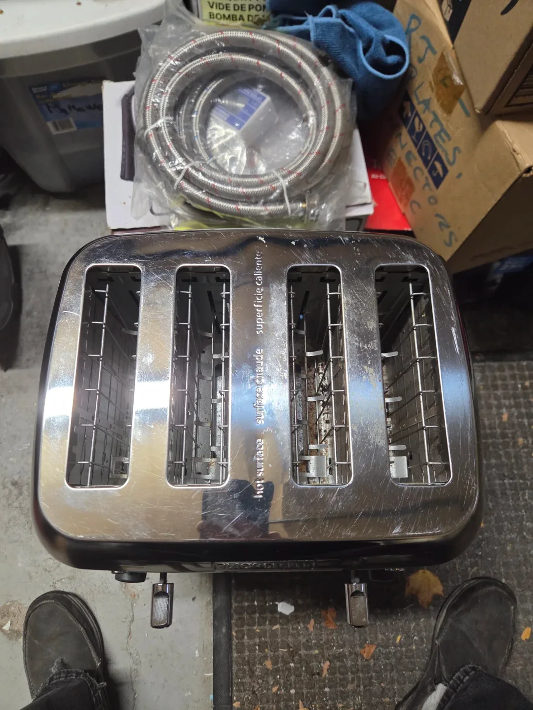 Black+Decker TR6490-SKT EXTRA-WIDE 4-Slice Toaster image indicator(3)