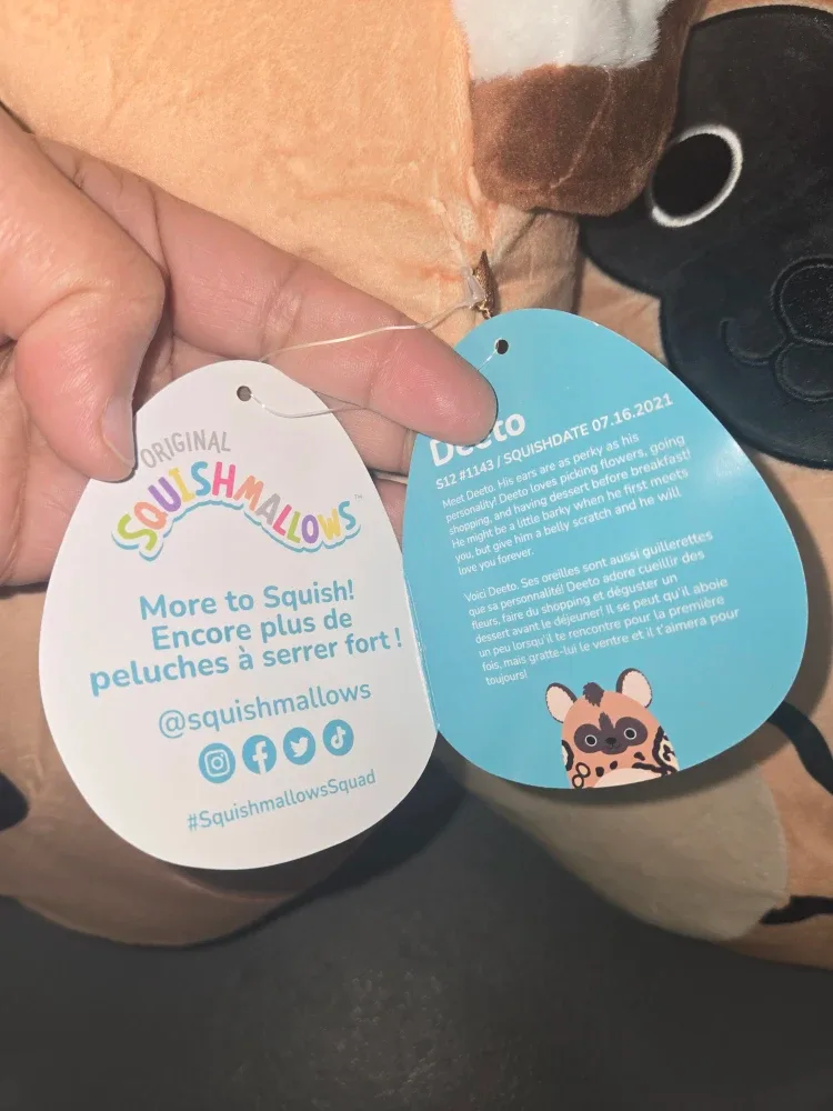 Squishmallows Disney Pixar Woody and Deeto Plush image indicator(9)