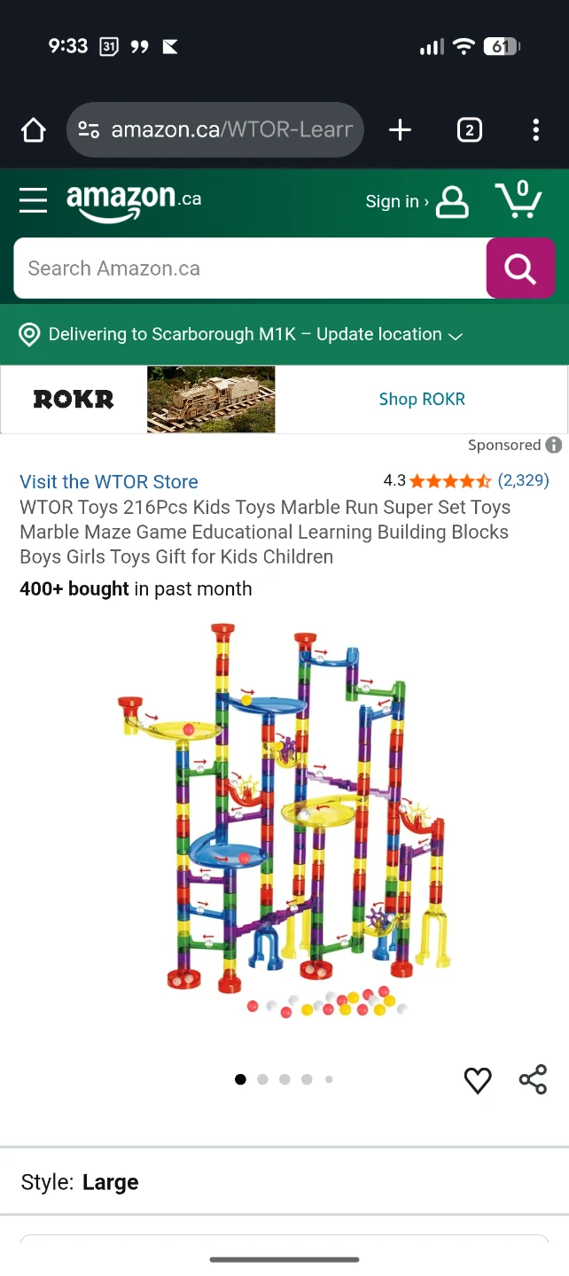 Marble Run Pipeline Game - Over 200 Pieces! - photo 4