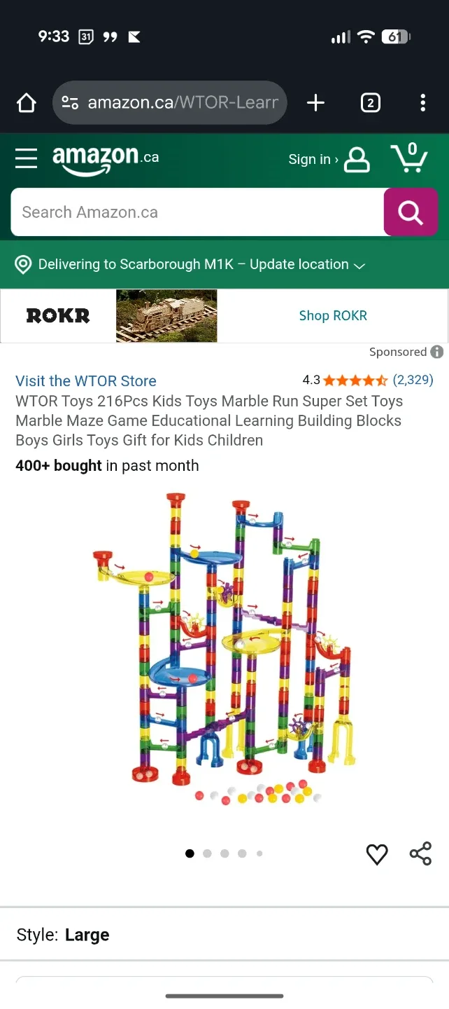 Marble Run Pipeline Game - Over 200 Pieces! image indicator(4)