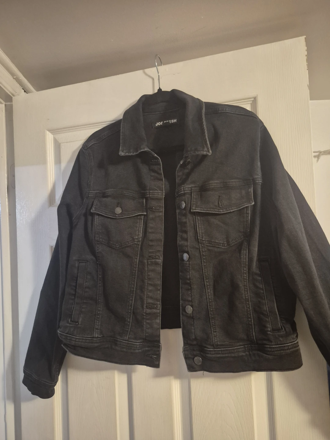 Joe Fresh Black Denim Jacket - XL