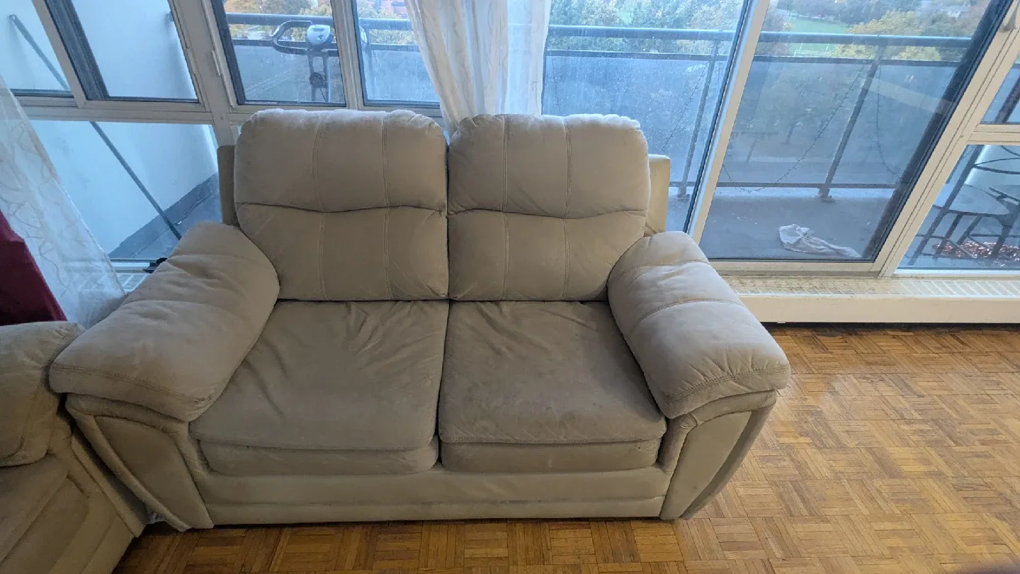 Sofa-Beige Loveseat 2 seater image indicator(2)