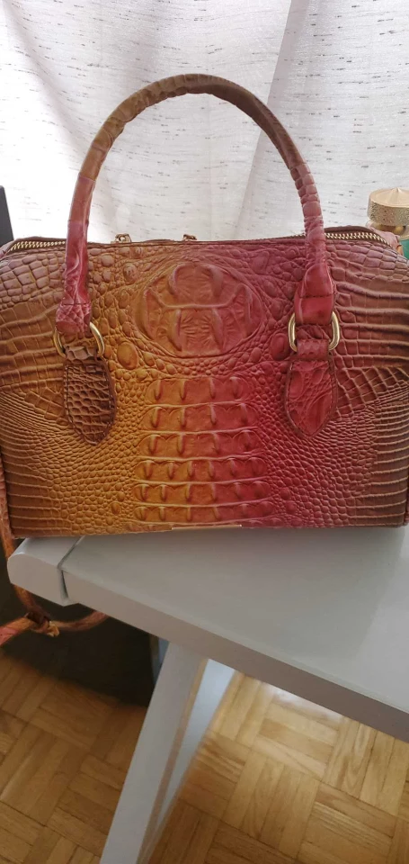 Brahmin Satchel Bag Ombre - photo 4