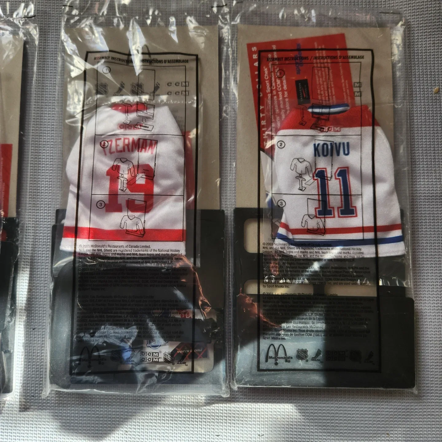4 McDonald's Hockey Heroes Mini-Jerseys image indicator(5)