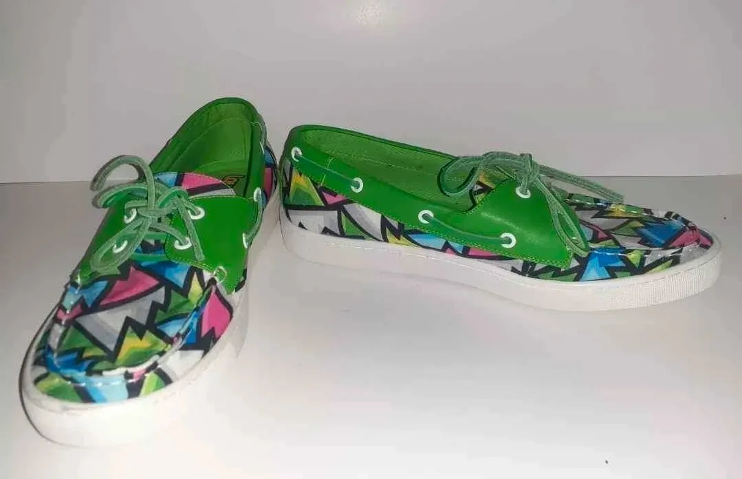 Loudmouth Sailor Boat Shoes, Size 10M image indicator(2)