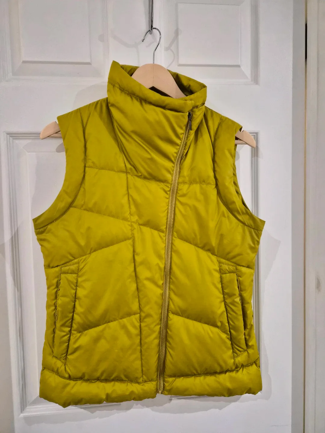 Nau Women's Down Vest, Size Small, Yellow
